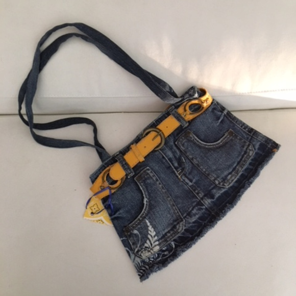 Handbags - Ladies Blue Jean Shoulder Bag